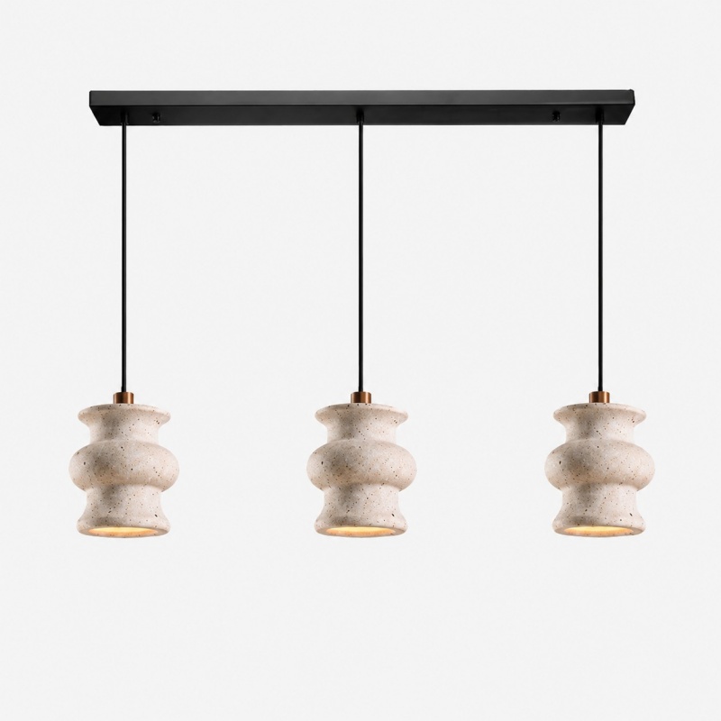 option de pendentif à trois têtes