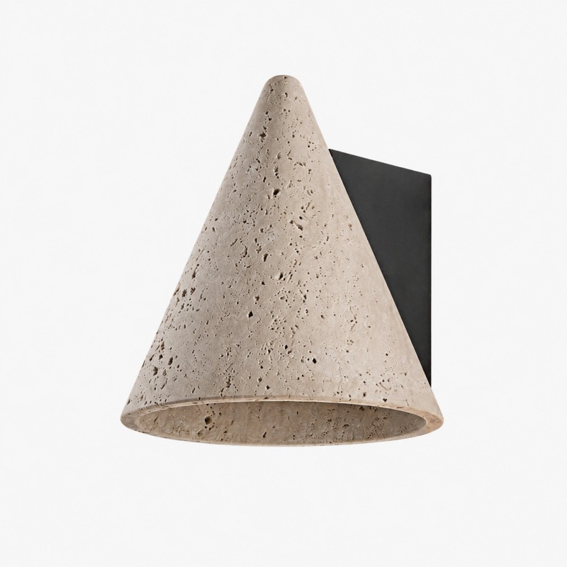 Travertin naturel · 16 cm (6,3 po)