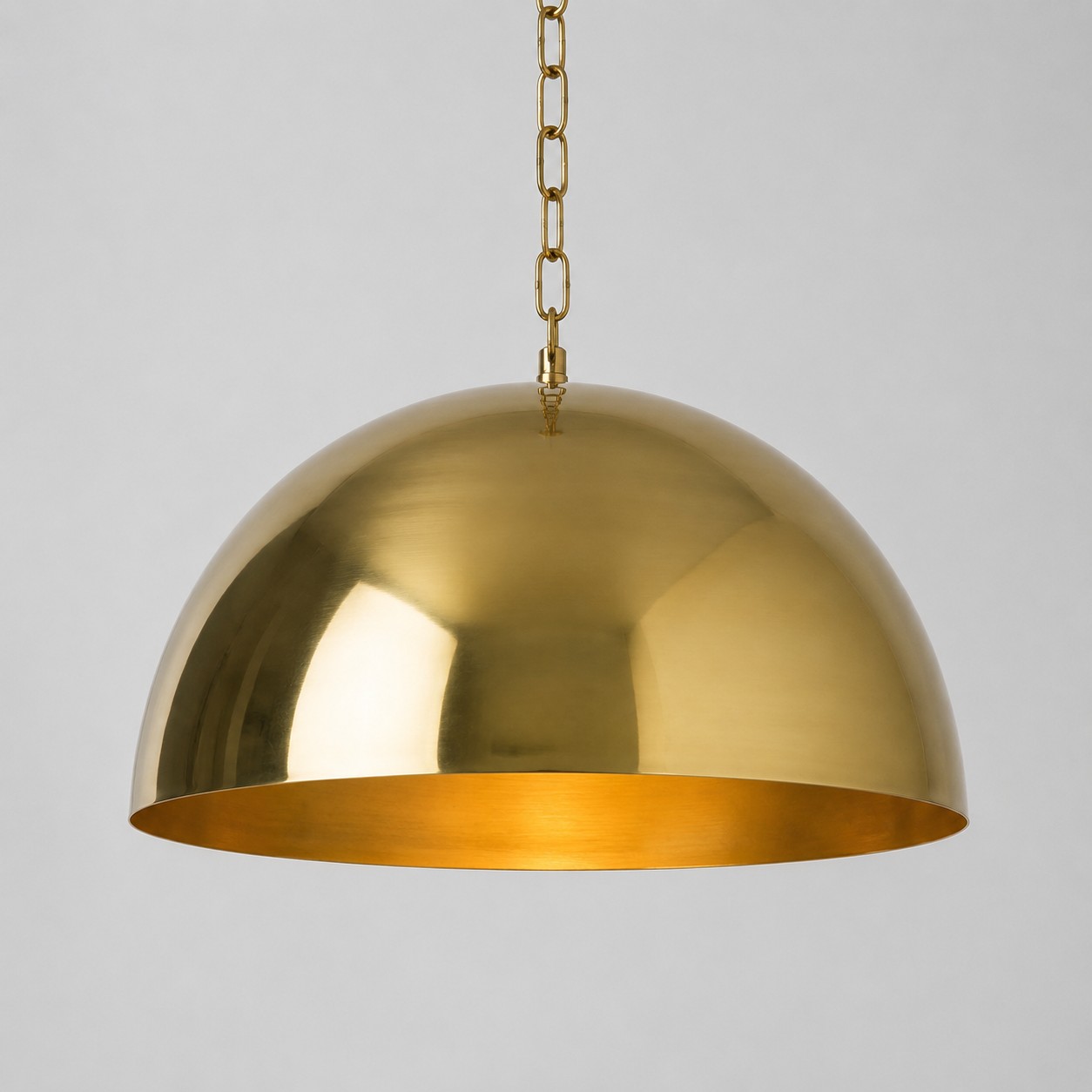 Chaîne en laiton vieilli brillant de 50 cm
