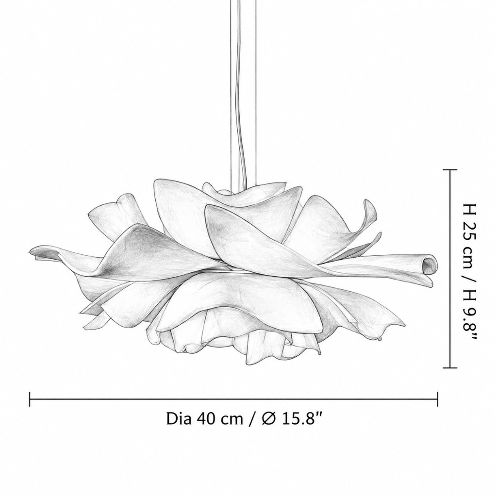 Size diagram: Dia 40 cm × H 25 cm
