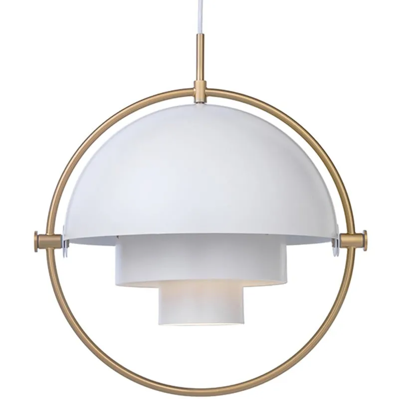Danish Rotatable Metal Pendant Light S7
